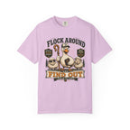 Flock Around and Find Out T-Shirt – Funny Shepherd Duck & Sheep Graphic Tee