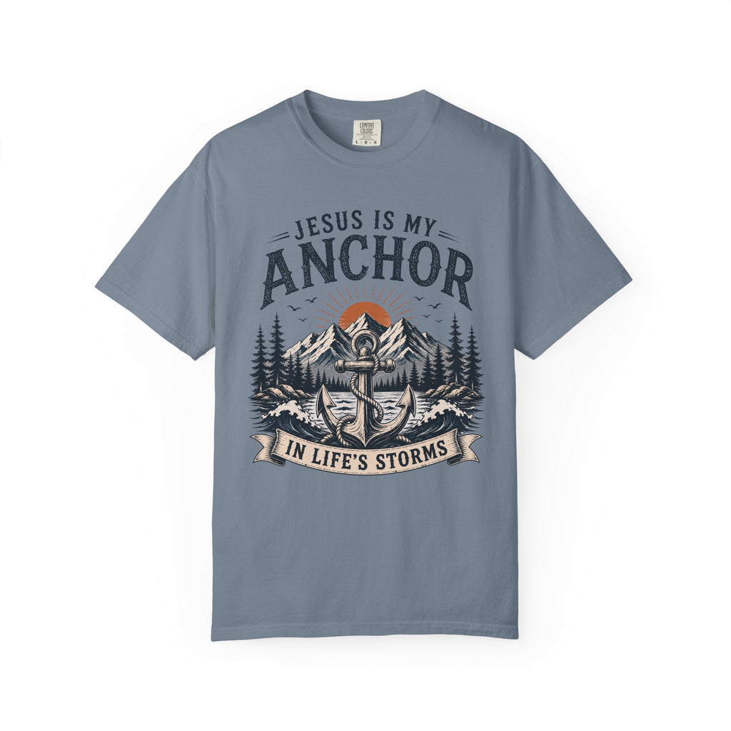 Jesus Is My Anchor – Christian T shirt