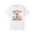 Jesus Is My Hoppy Place - Christian Humour Tee