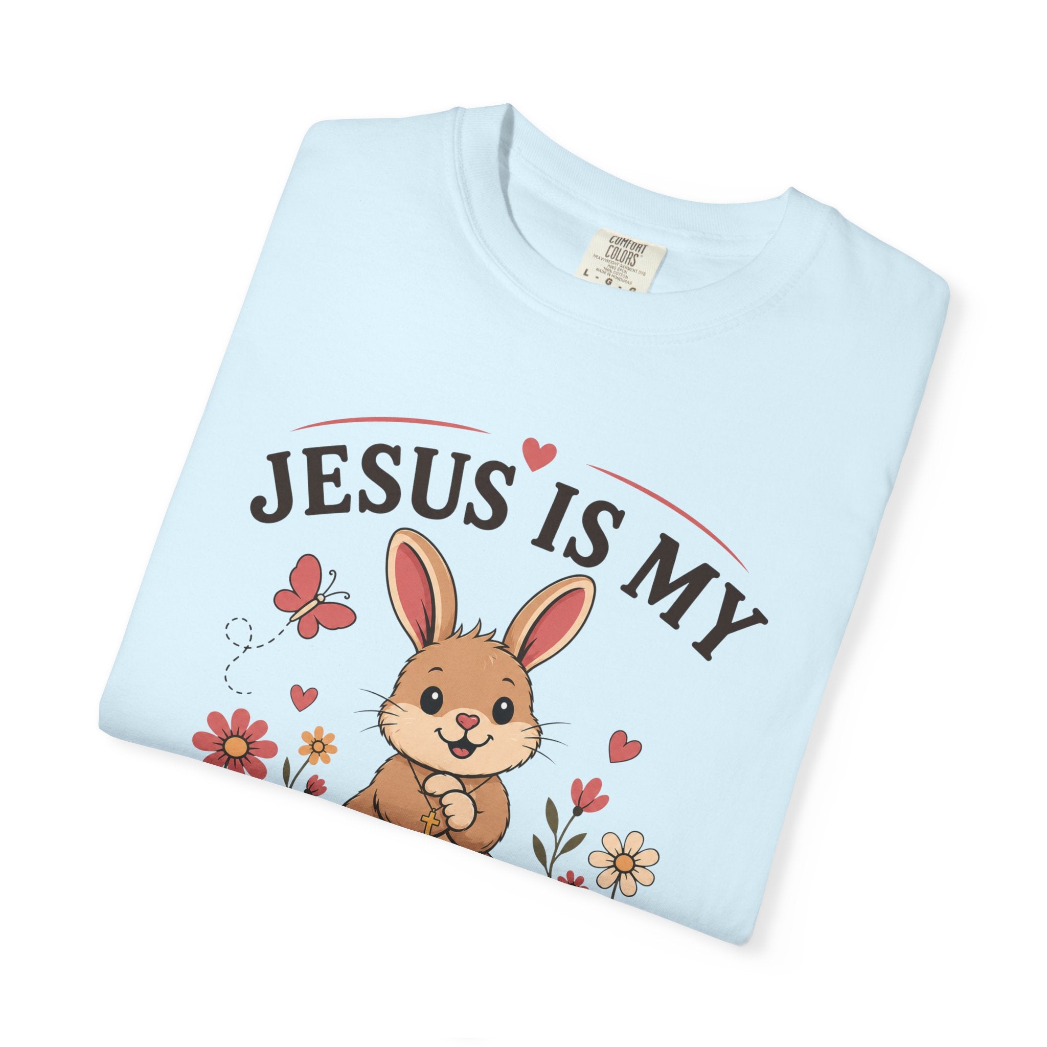 Jesus Is My Hoppy Place - Christian Humour Tee