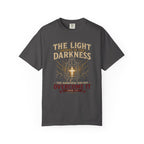 Light Over Darkness - Christian Faith Tee