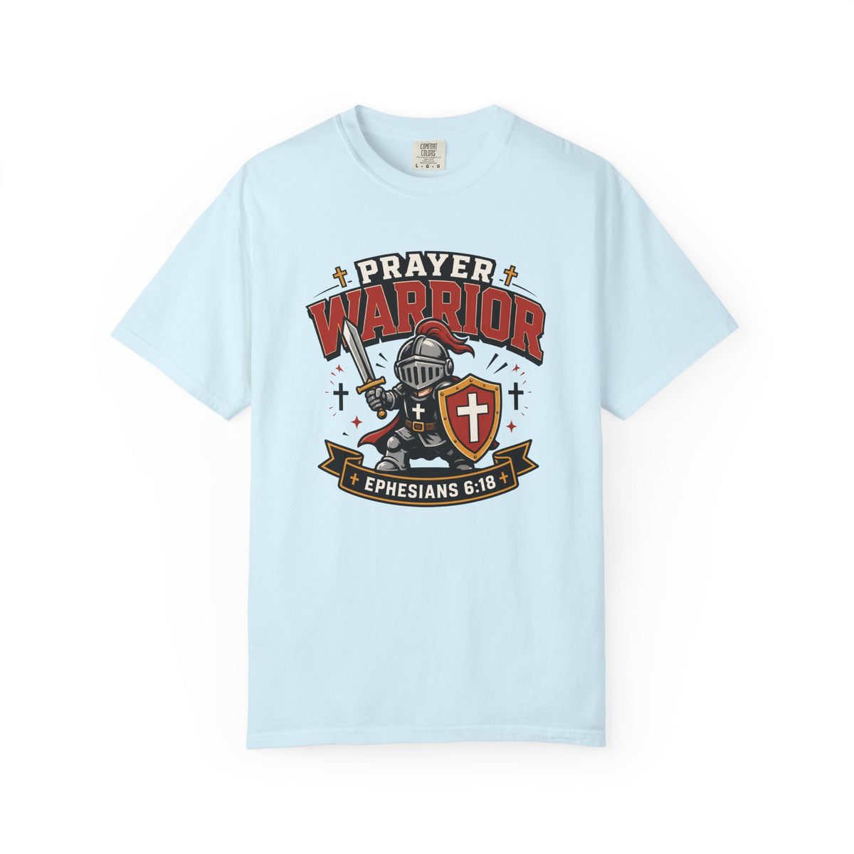 Prayer Warrior Shirt | Christian Knight T-Shirt