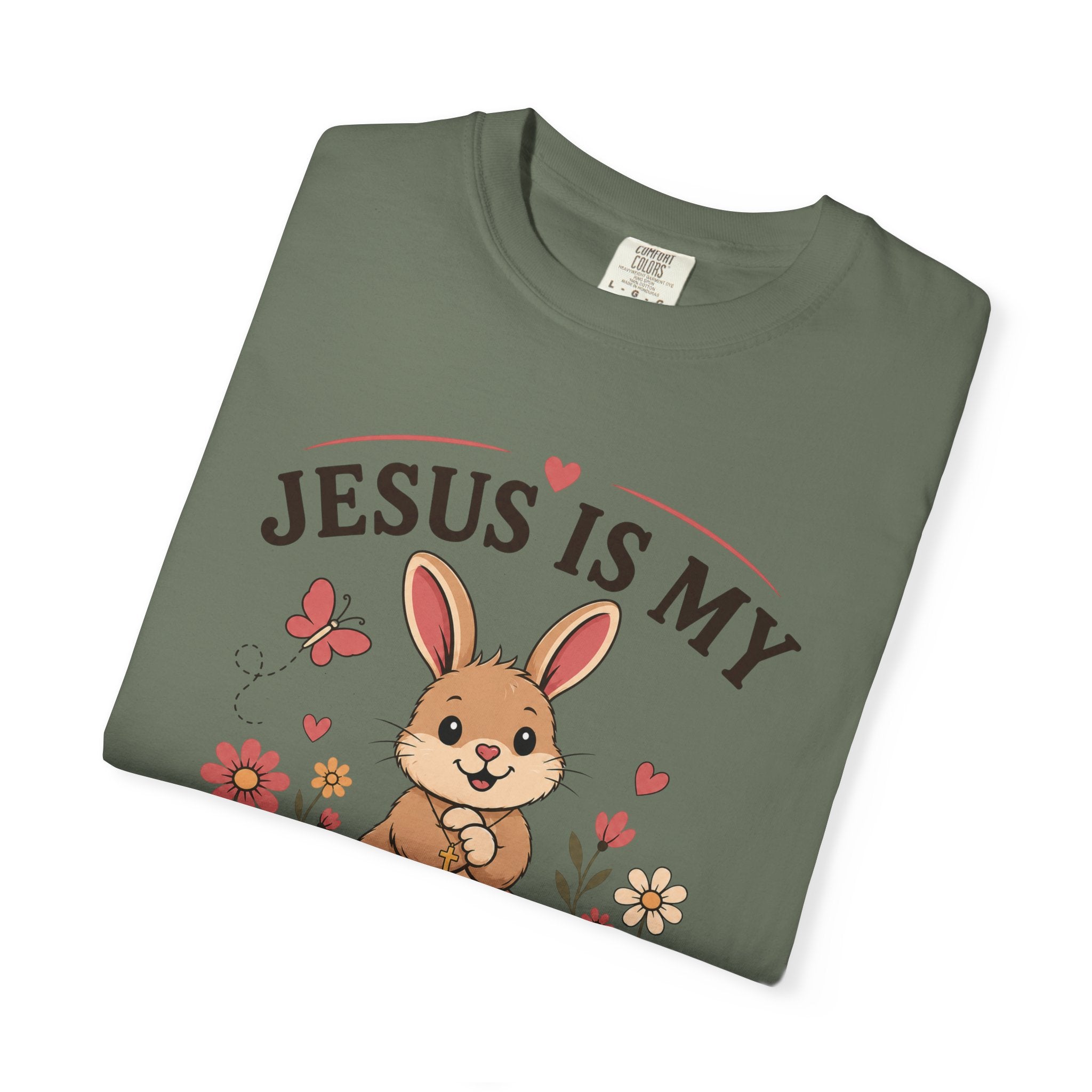Jesus Is My Hoppy Place - Christian Humour Tee