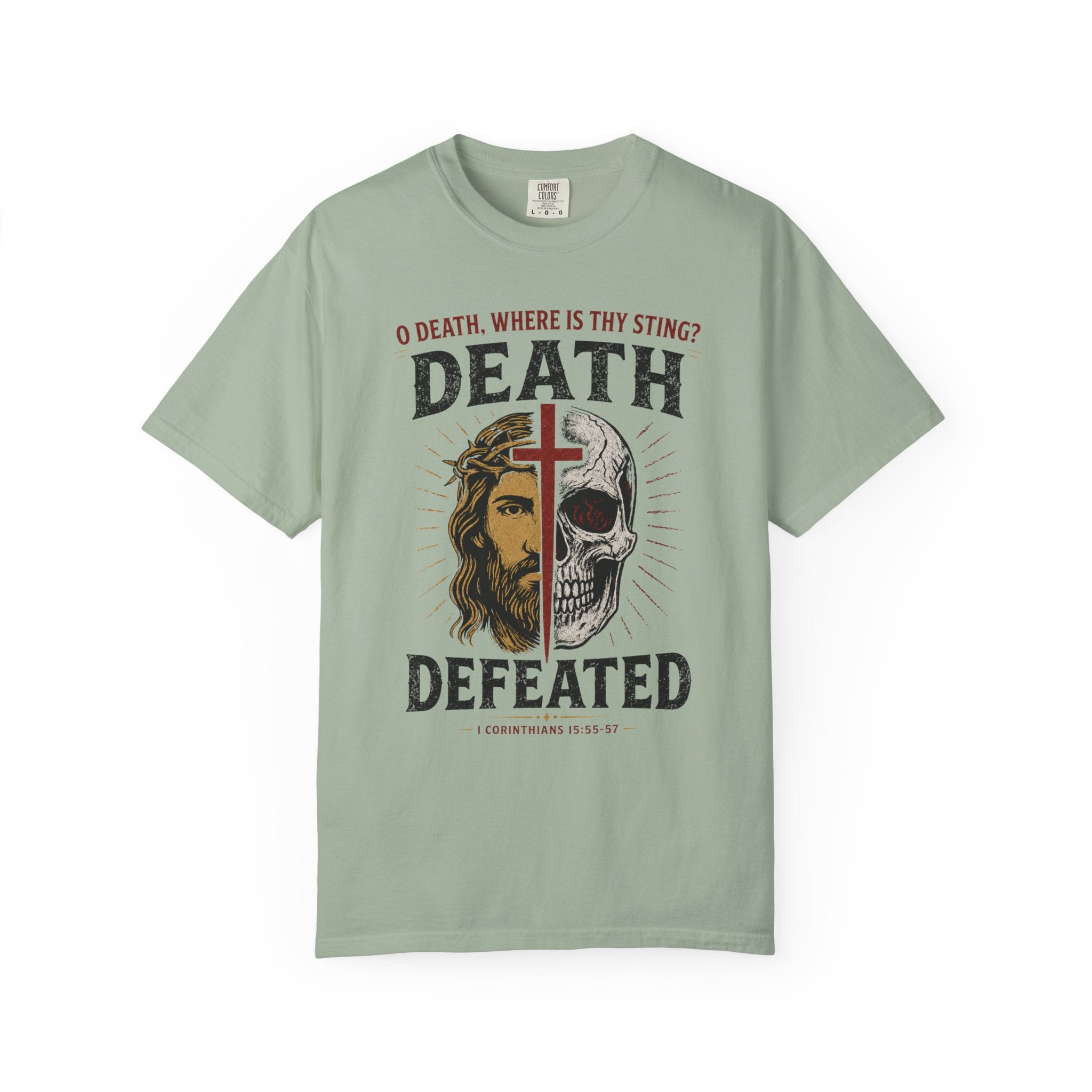 Death Defeated - Christian Faith Tee