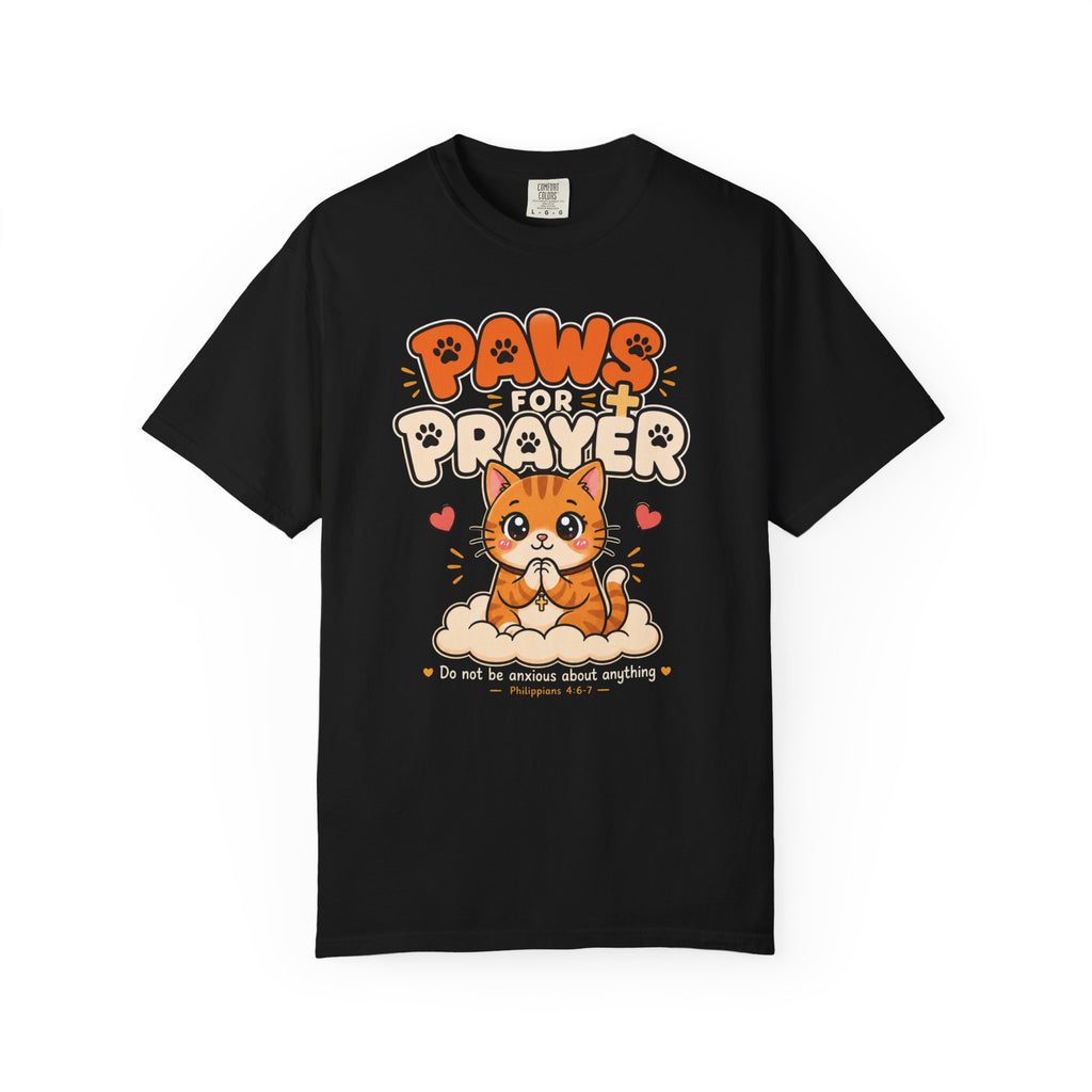Paws For Prayer - Cute Christian Tee