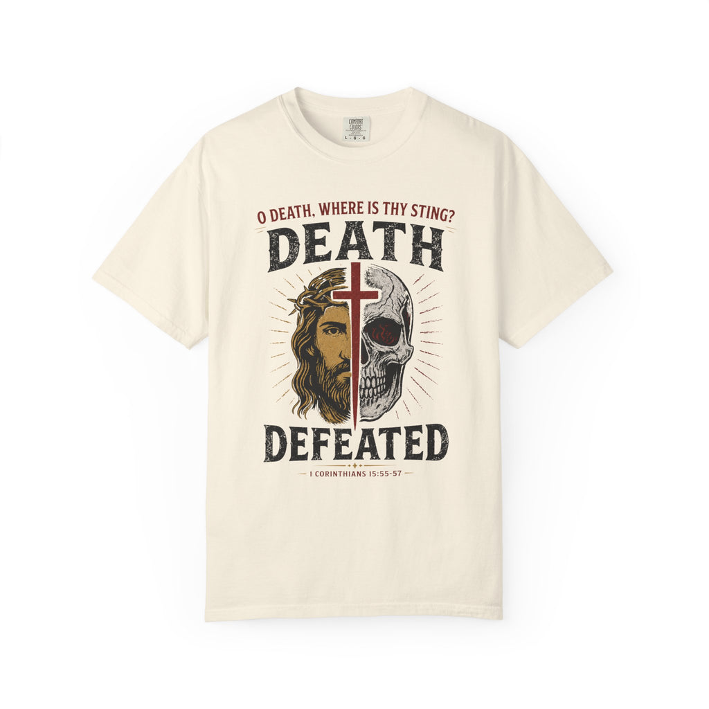 Death Defeated - Christian Faith Tee