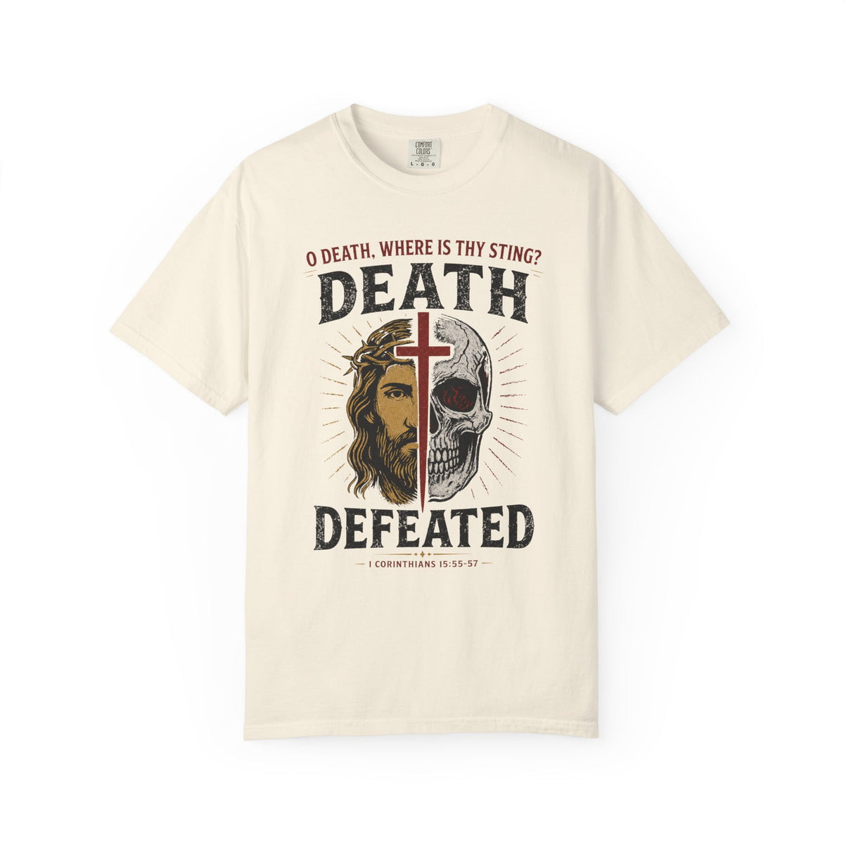 Death Defeated - Christian Faith Tee