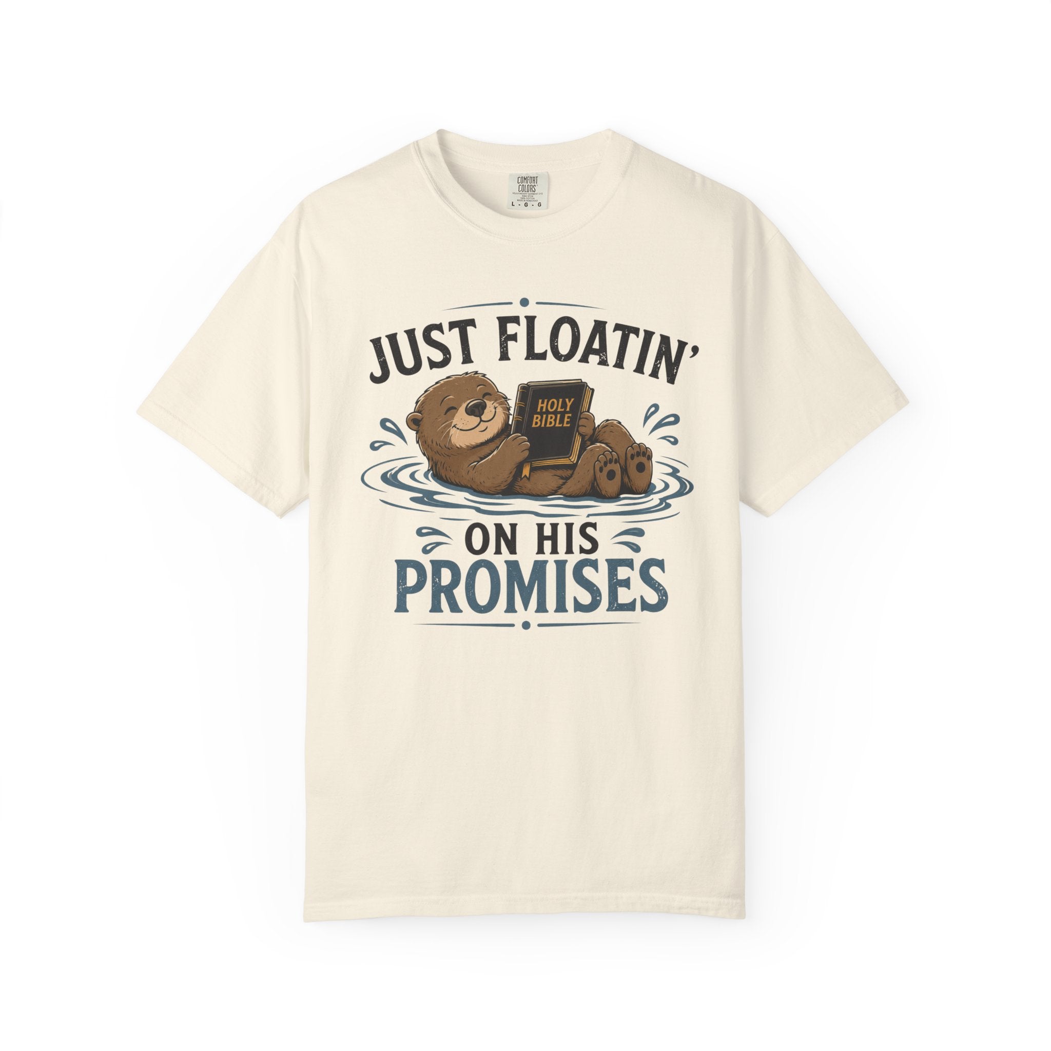 Floatin On God's Promises - Christian Humour Tee