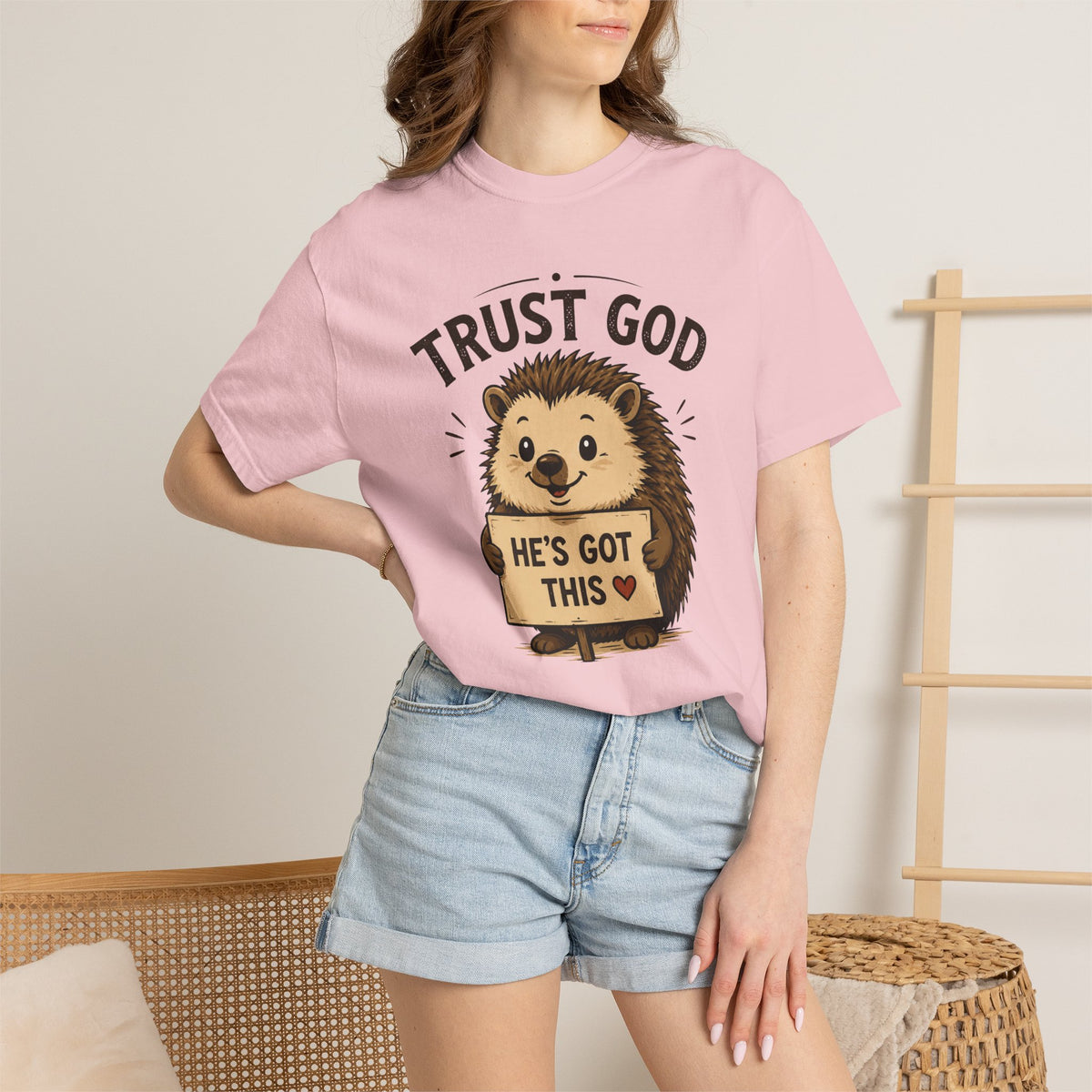 Trust God - Christian Humour Tee