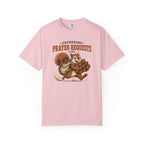 Prayer Requests T-Shirt — Cute Squirrel Gathering Acorns Christian Tee