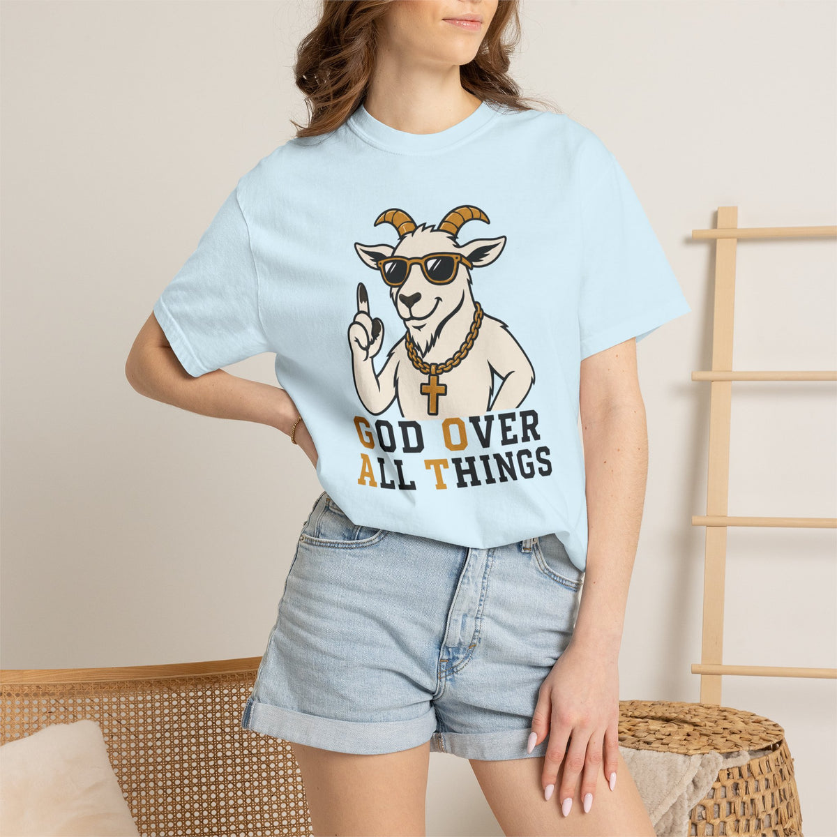 G.O.A.T - Christian Humour Tee