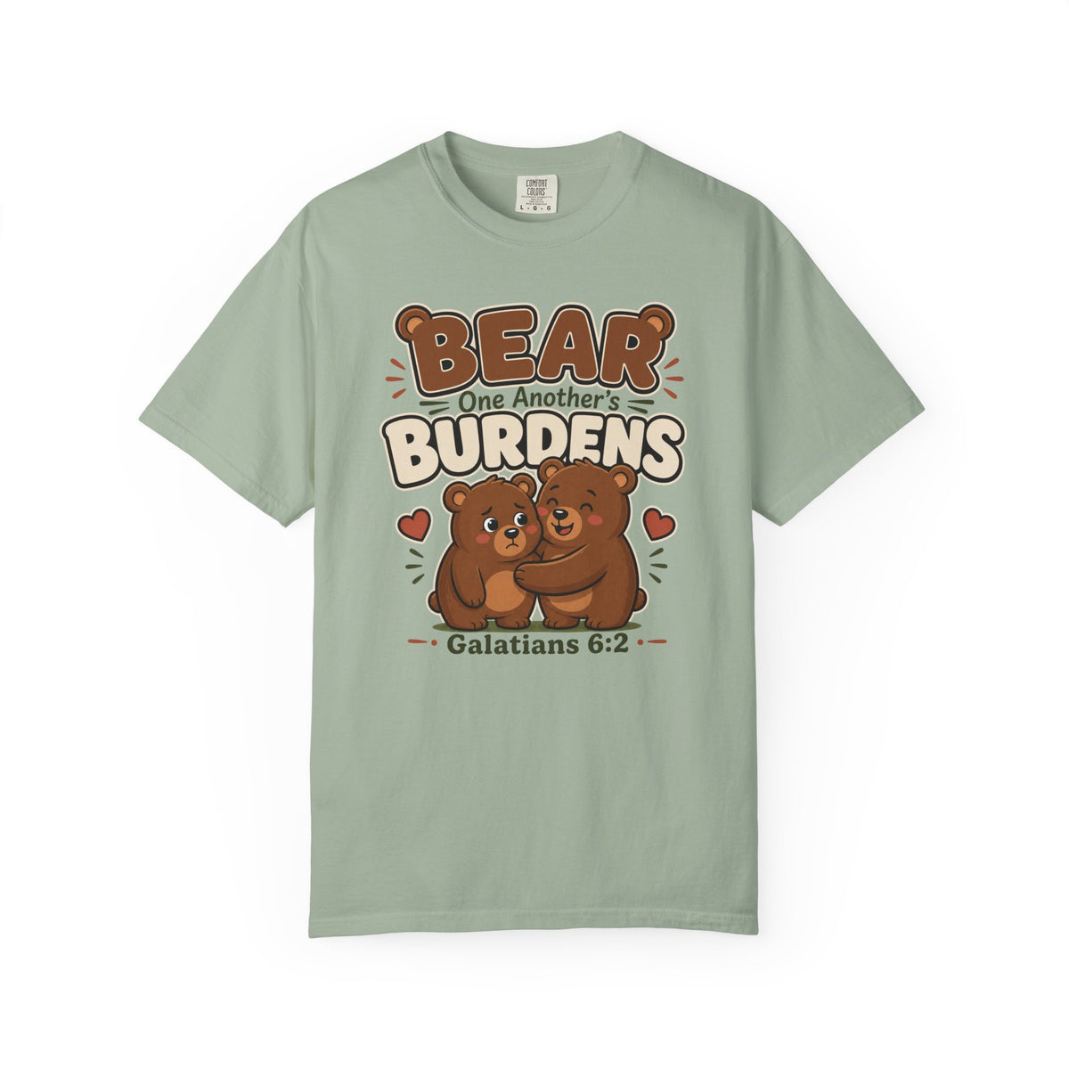Bear Burdens - Cute Bear Christian Tee