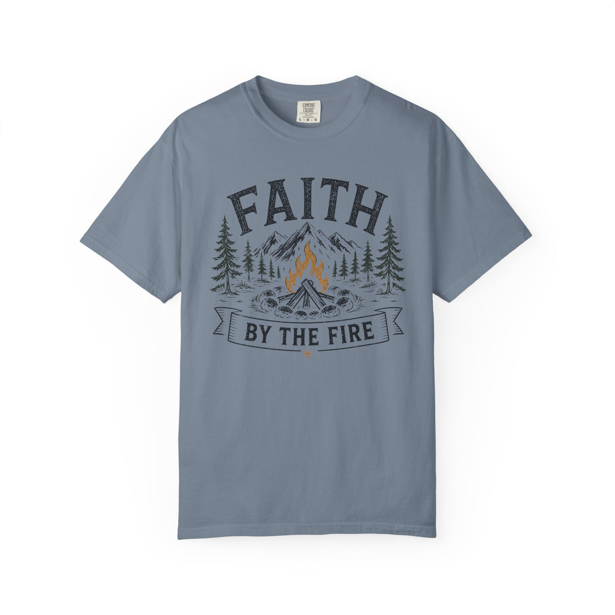 Faith By The Fire - Christian Outdoors Tee