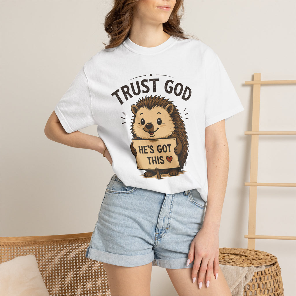 Trust God - Christian Humour Tee
