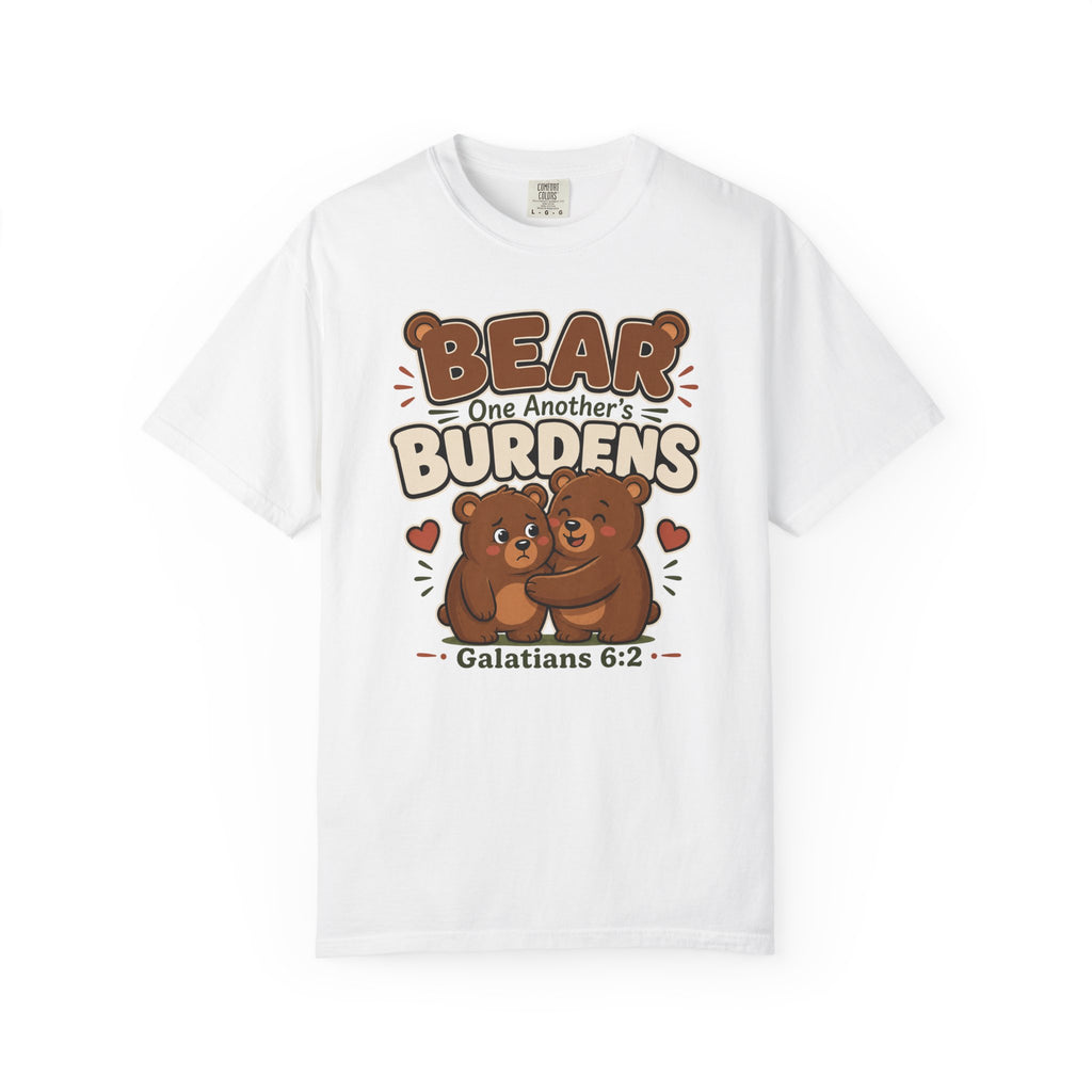 Bear Burdens - Cute Bear Christian Tee