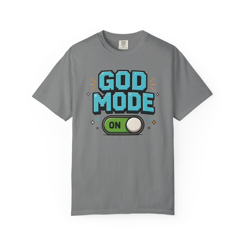 God Mode: ON | Christian Gamer T-Shirt