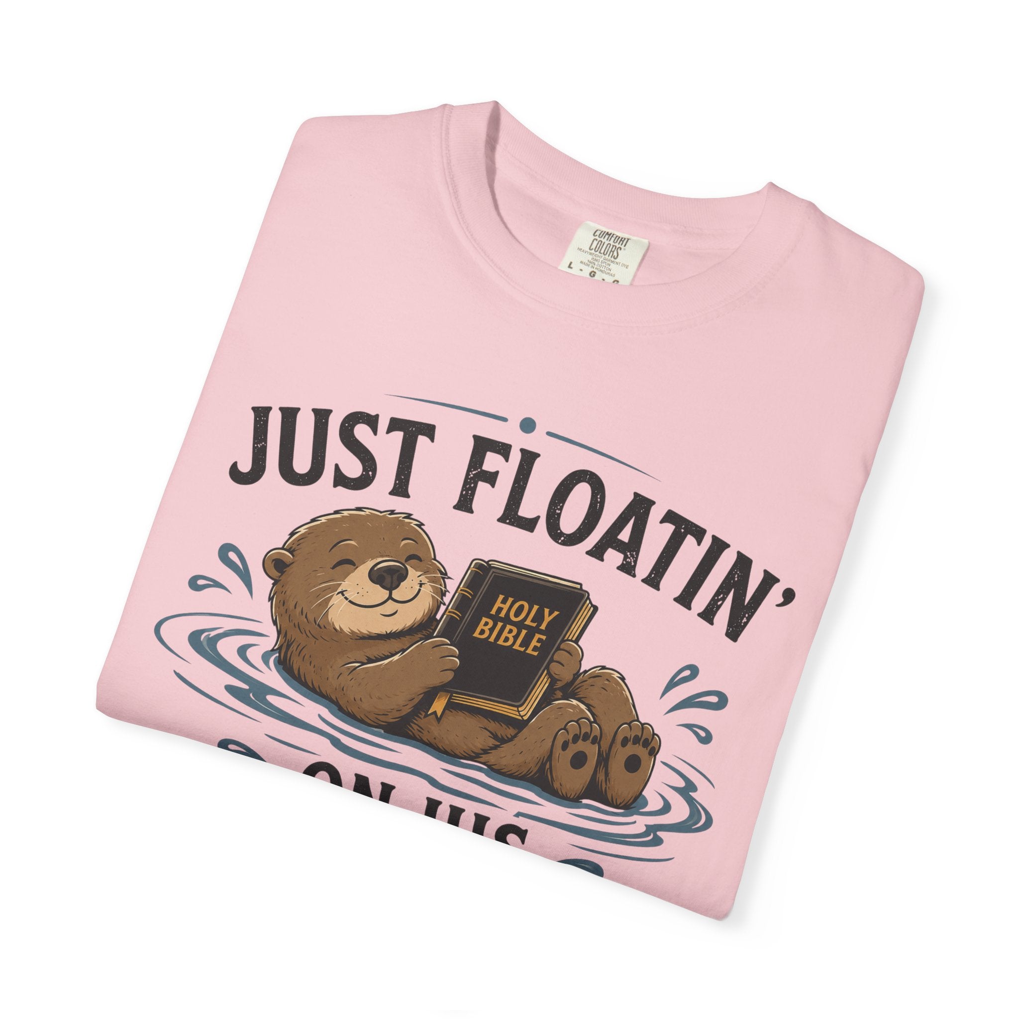 Floatin On God's Promises - Christian Humour Tee