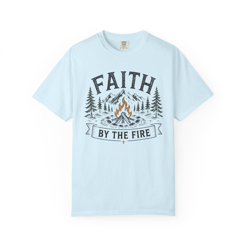 Faith By The Fire - Christian Outdoors Tee