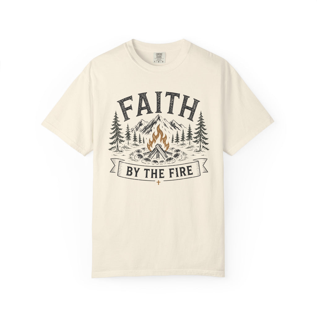 Faith By The Fire - Christian Outdoors Tee