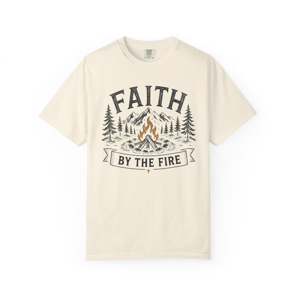 Faith By The Fire - Christian Outdoors Tee