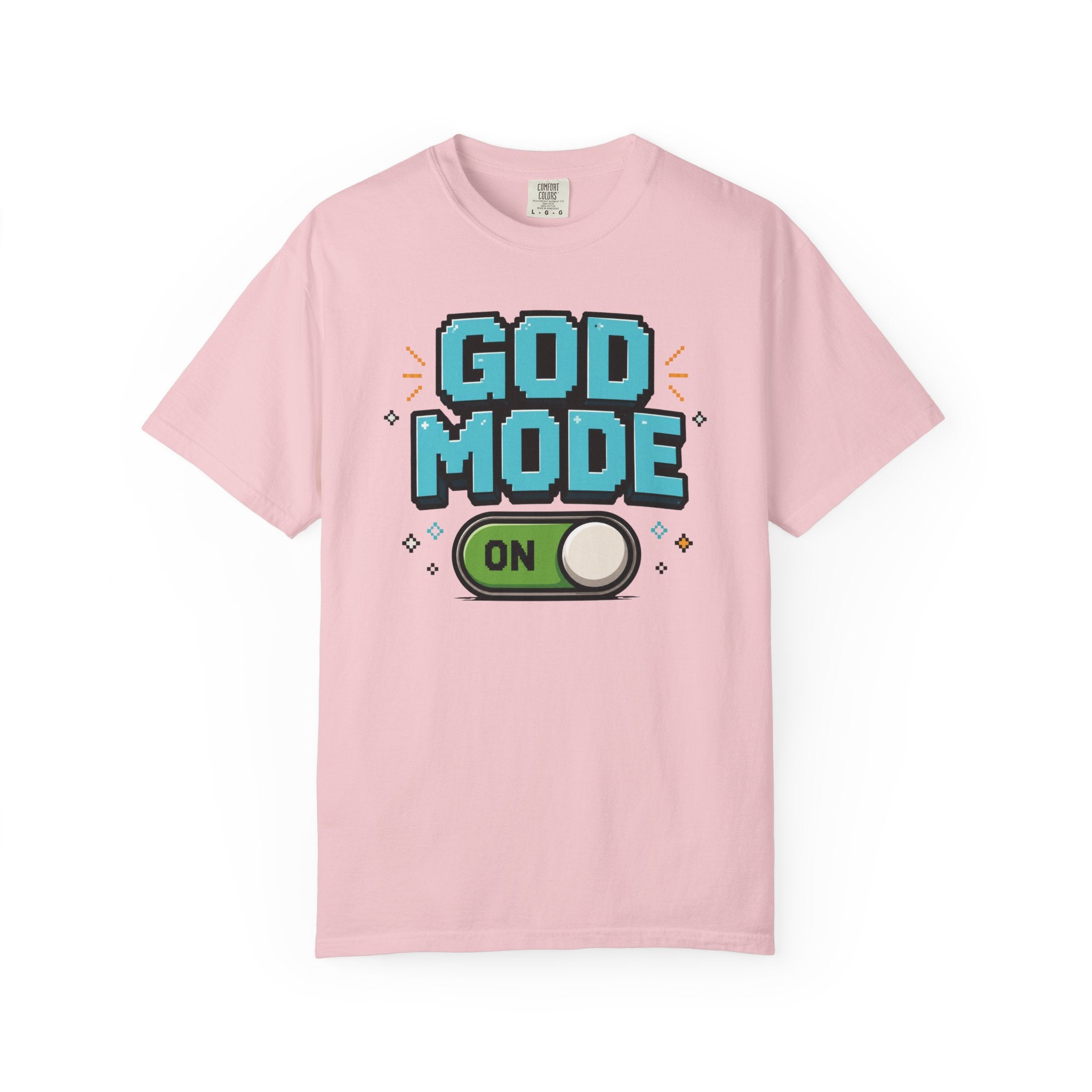 God Mode: ON | Christian Gamer T-Shirt