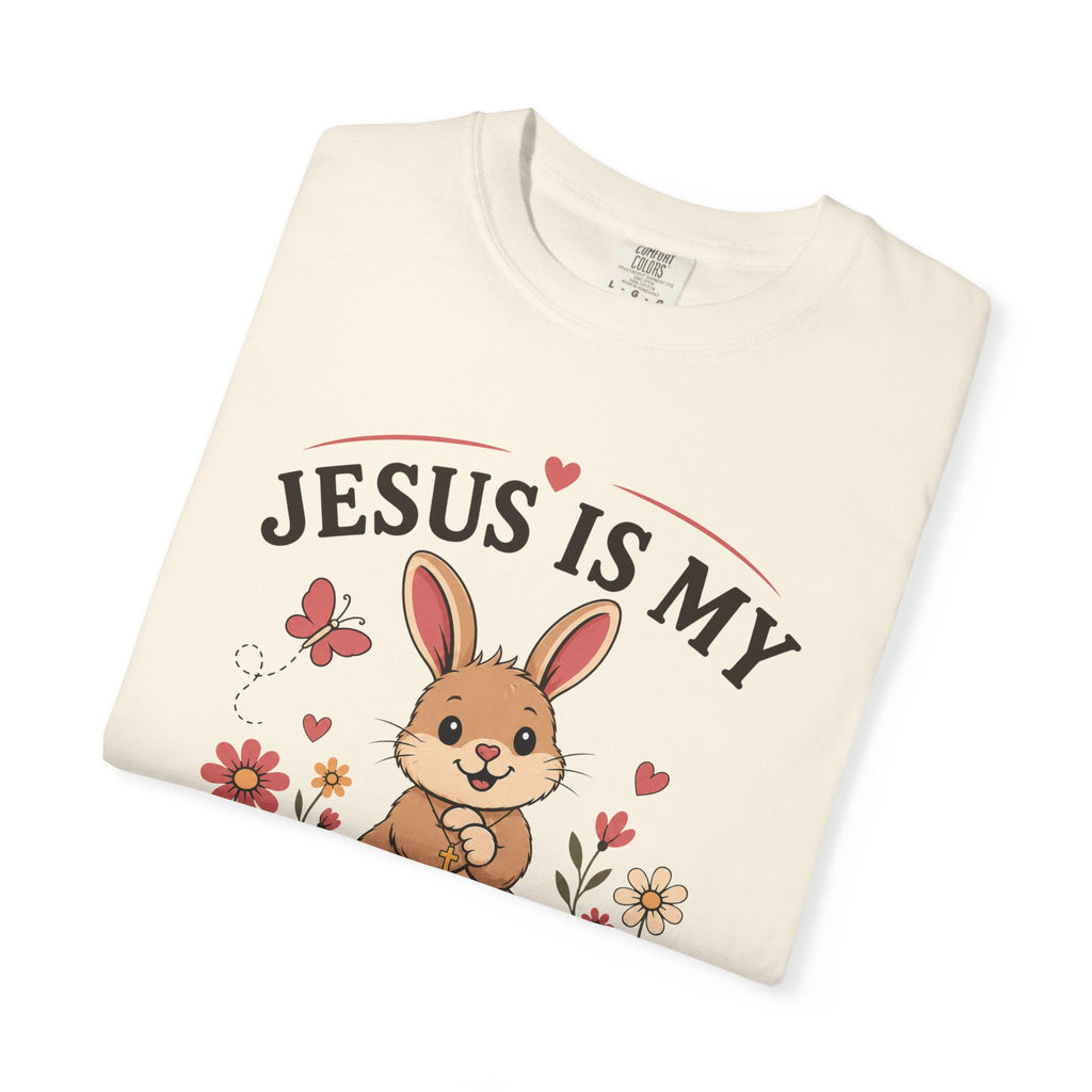Jesus Is My Hoppy Place - Christian Humour Tee