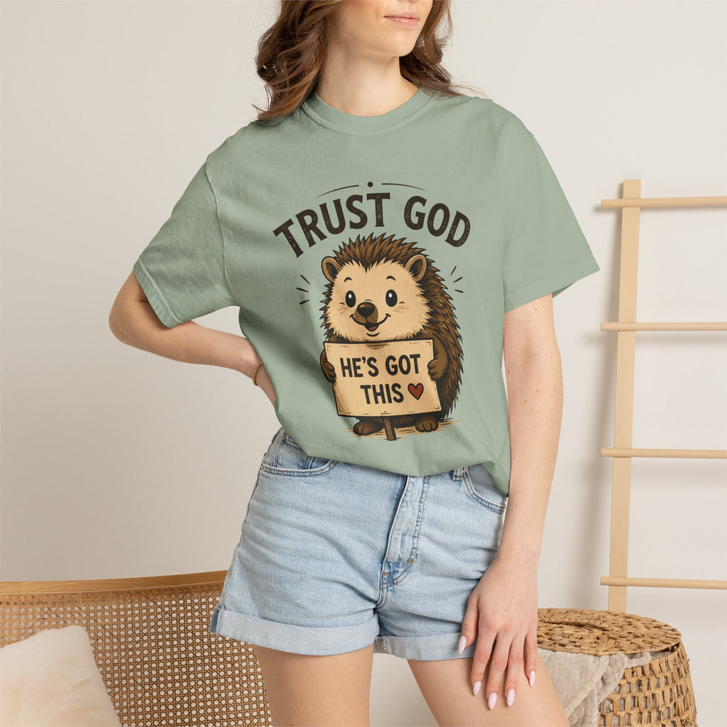 Trust God - Christian Humour Tee