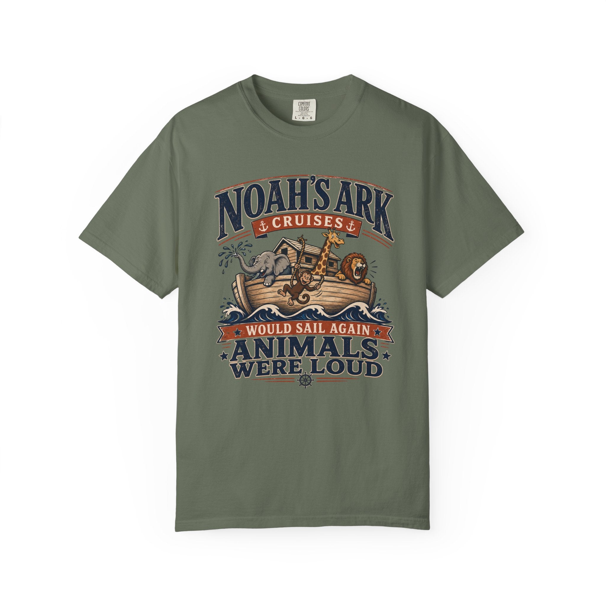 Noah's Ark Cruises - Christian Funny Tee