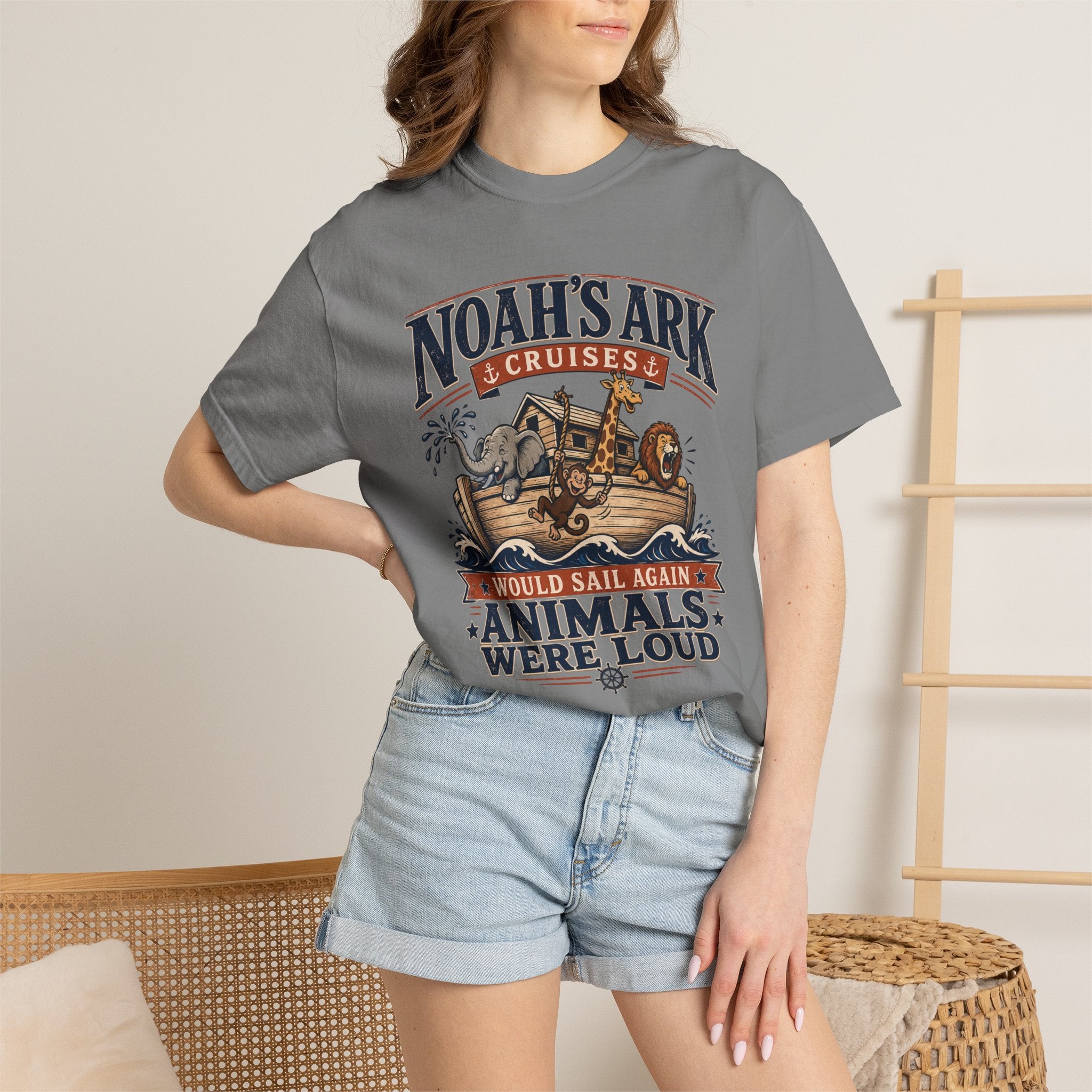 Noah's Ark Cruises - Christian Funny Tee