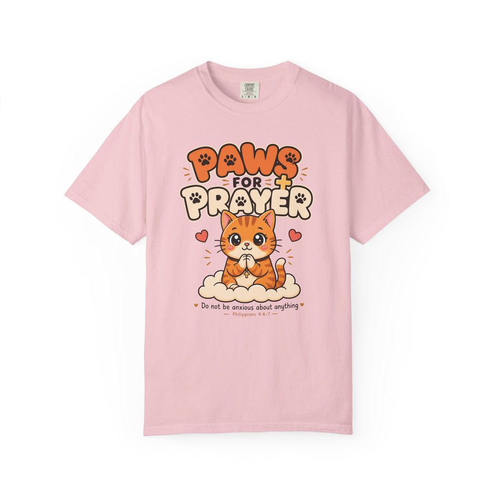 Paws For Prayer - Cute Christian Tee