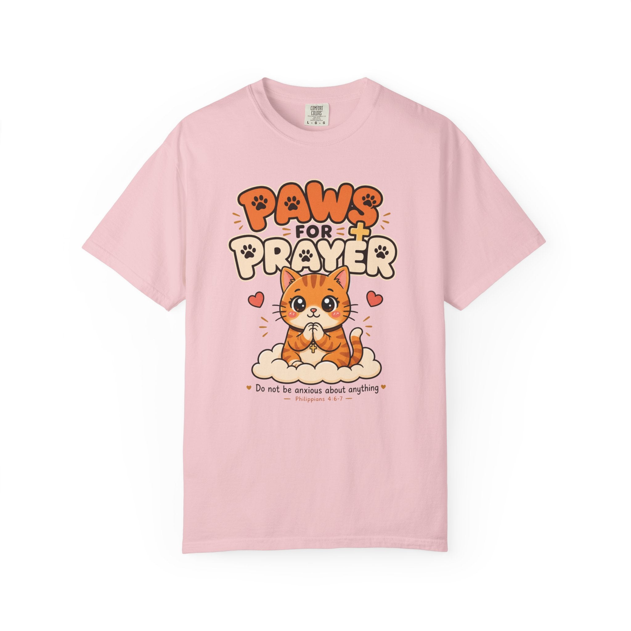 Paws For Prayer - Cute Christian Tee