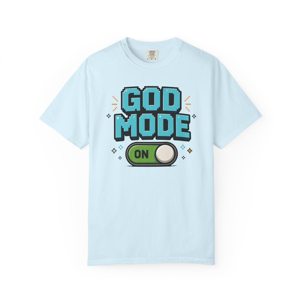 God Mode: ON | Christian Gamer T-Shirt