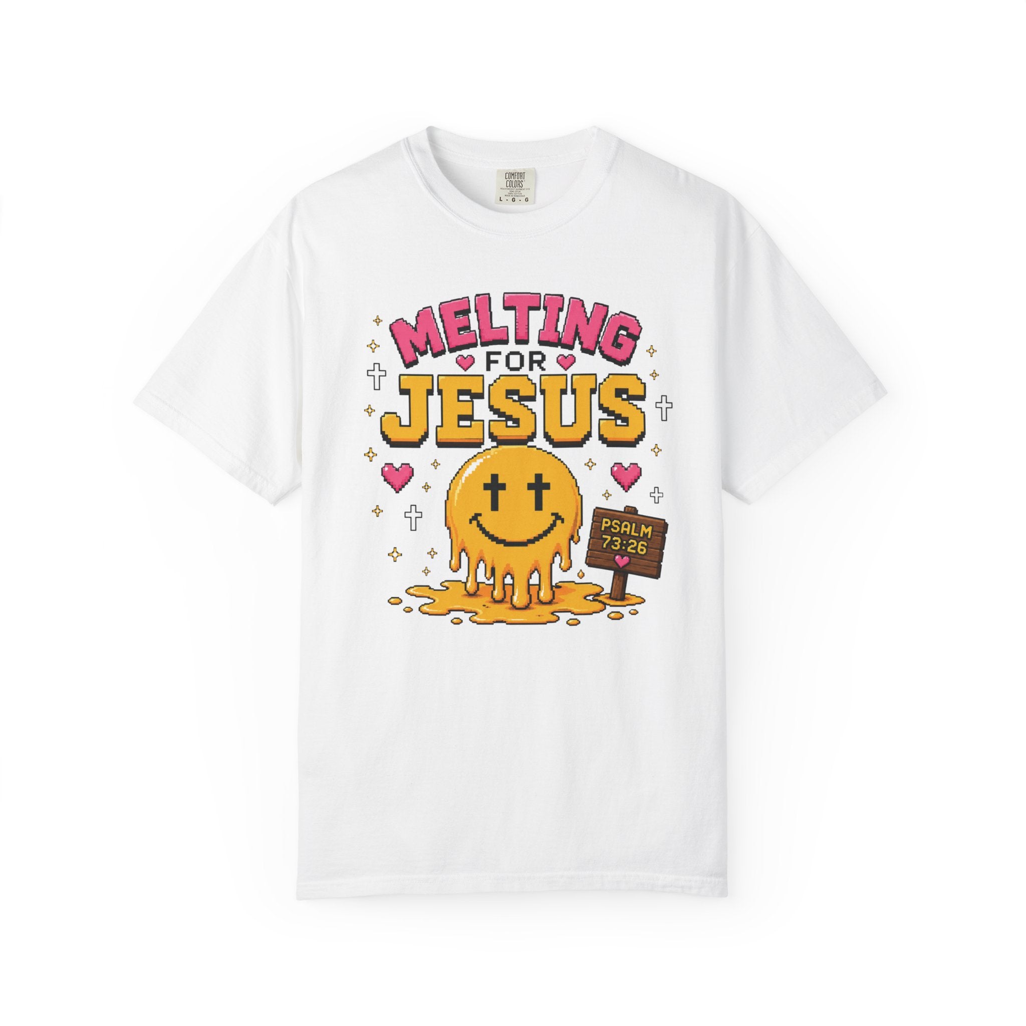 Melting For Jesus Shirt | Christian Smiley Face Tee