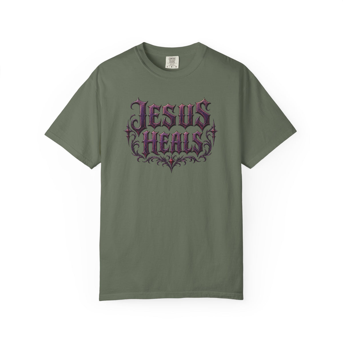 Jesus Heals T-Shirt — Inspirational Christian Faith Tee