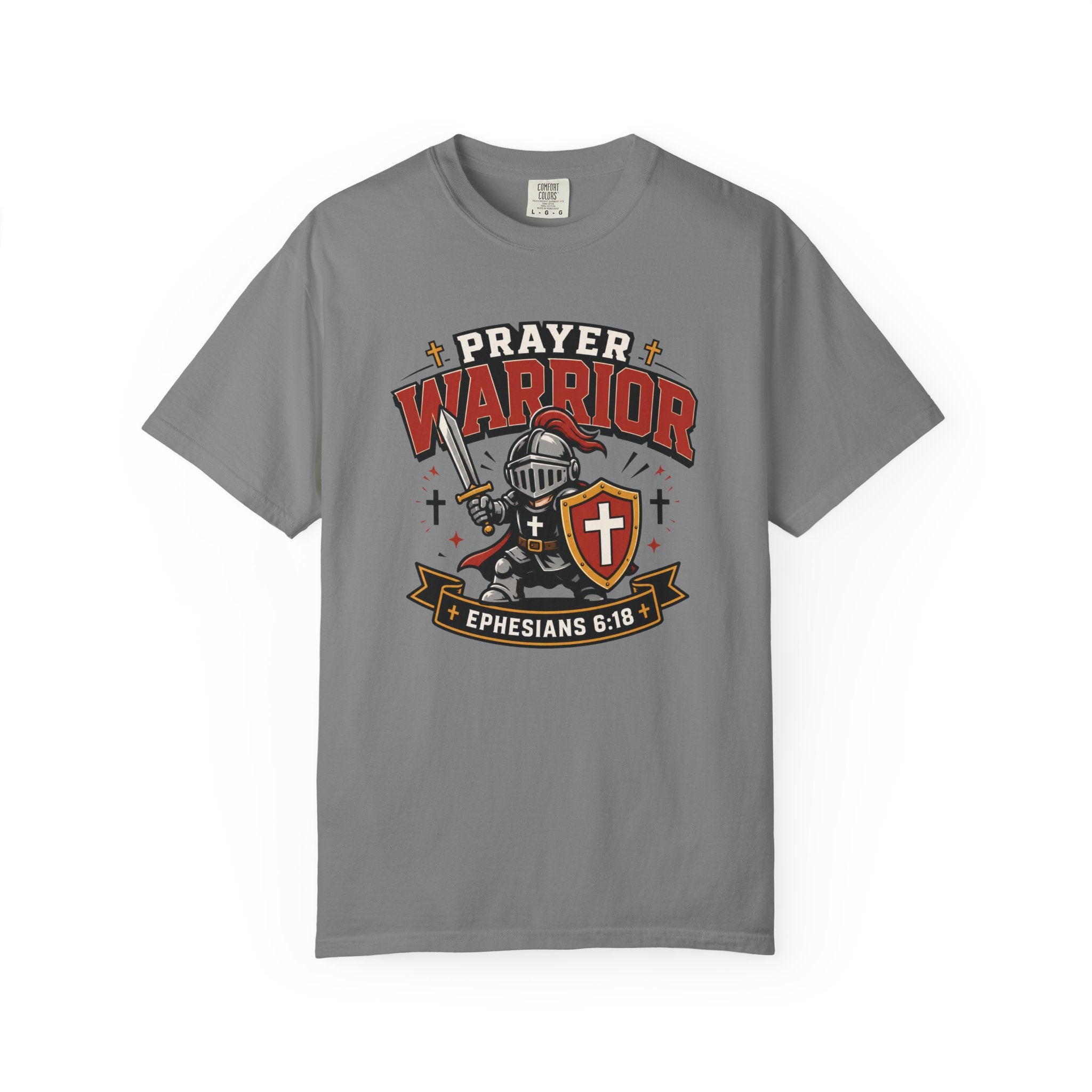Prayer Warrior Shirt | Christian Knight T-Shirt