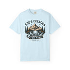 God's Creation Speaks His Name - Christian Outdoors Tee