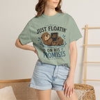 Floatin On God's Promises - Christian Humour Tee