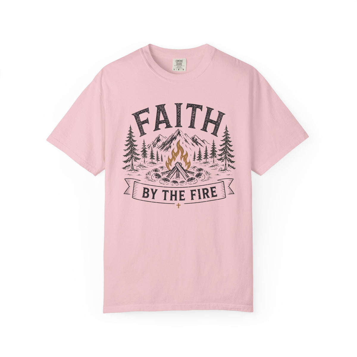 Faith By The Fire - Christian Outdoors Tee