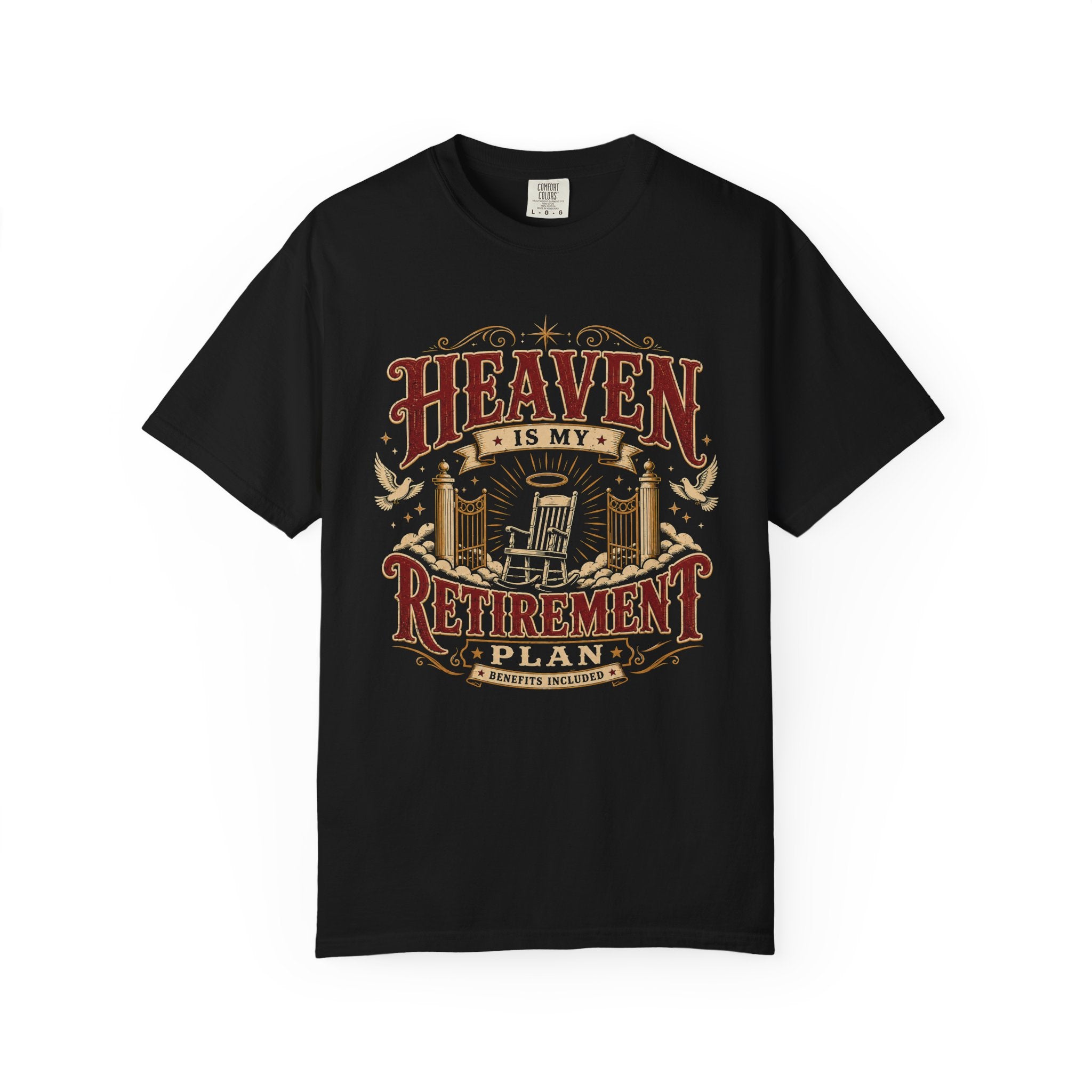 Heavenly Retirement - Christian Tee