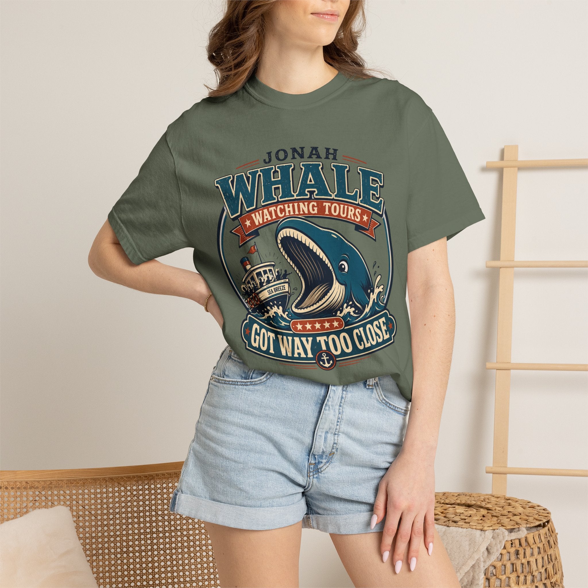 Jonah Whale Watching Tours - Christian Funny Tee