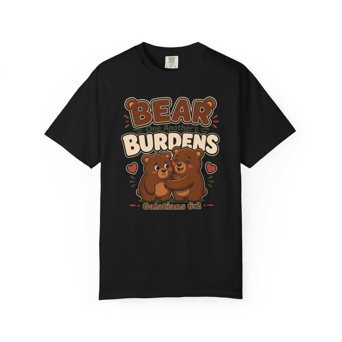 Bear Burdens - Cute Bear Christian Tee