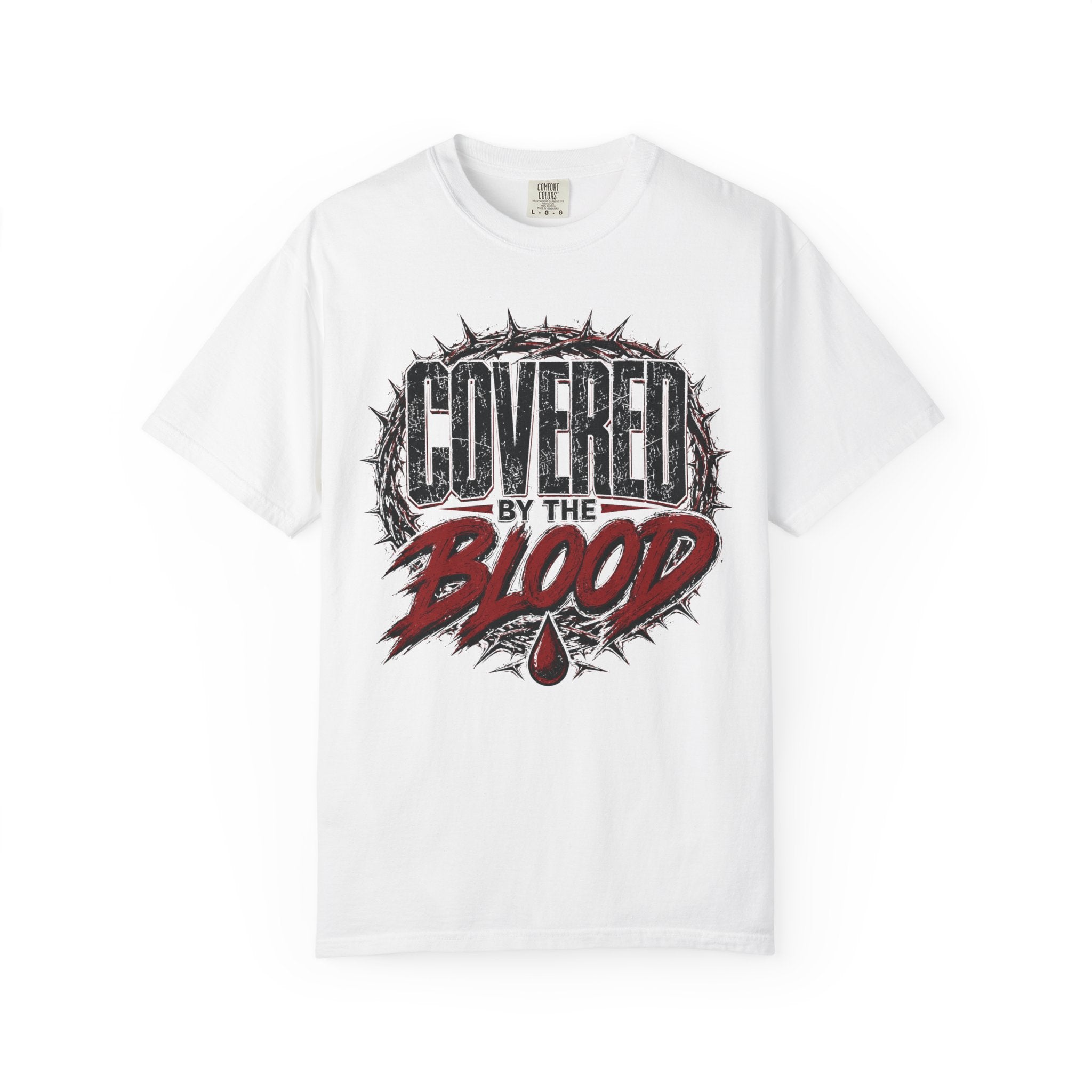 Covered By The Blood - Christian Tee