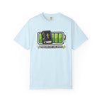 Powered By His Word | Christian Faith Battery T-Shirt