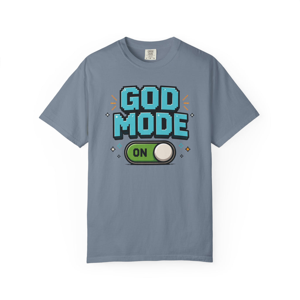 God Mode: ON | Christian Gamer T-Shirt
