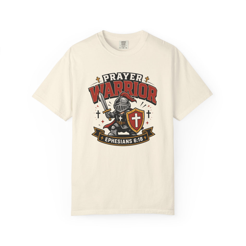 Prayer Warrior Shirt | Christian Knight T-Shirt