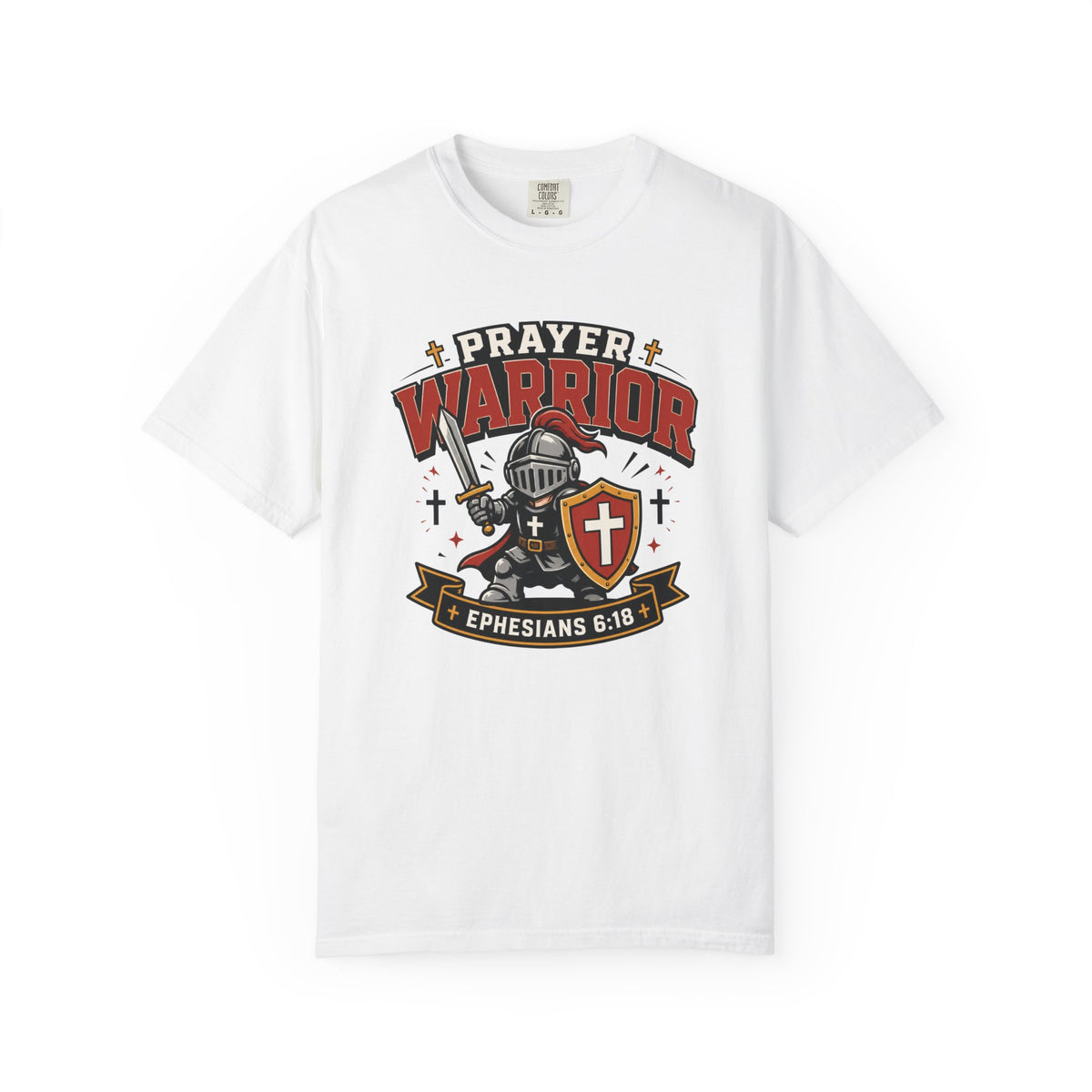 Prayer Warrior Shirt | Christian Knight T-Shirt