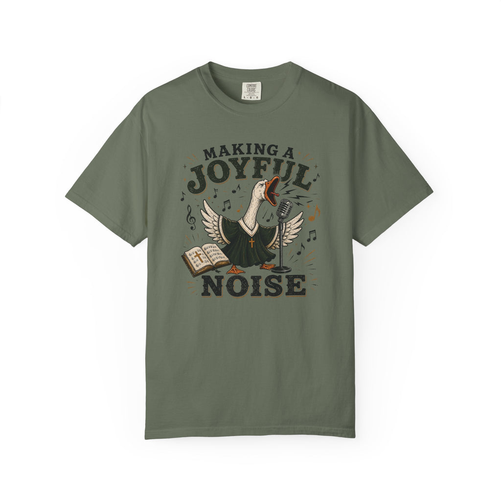 Making a Joyful Noise T-Shirt — Christian Choir/Church Music Tee