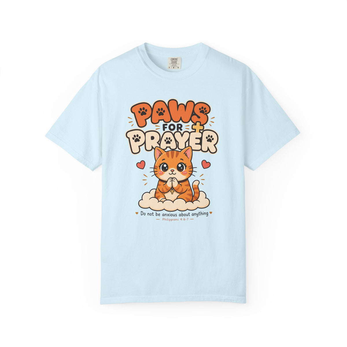 Paws For Prayer - Cute Christian Tee