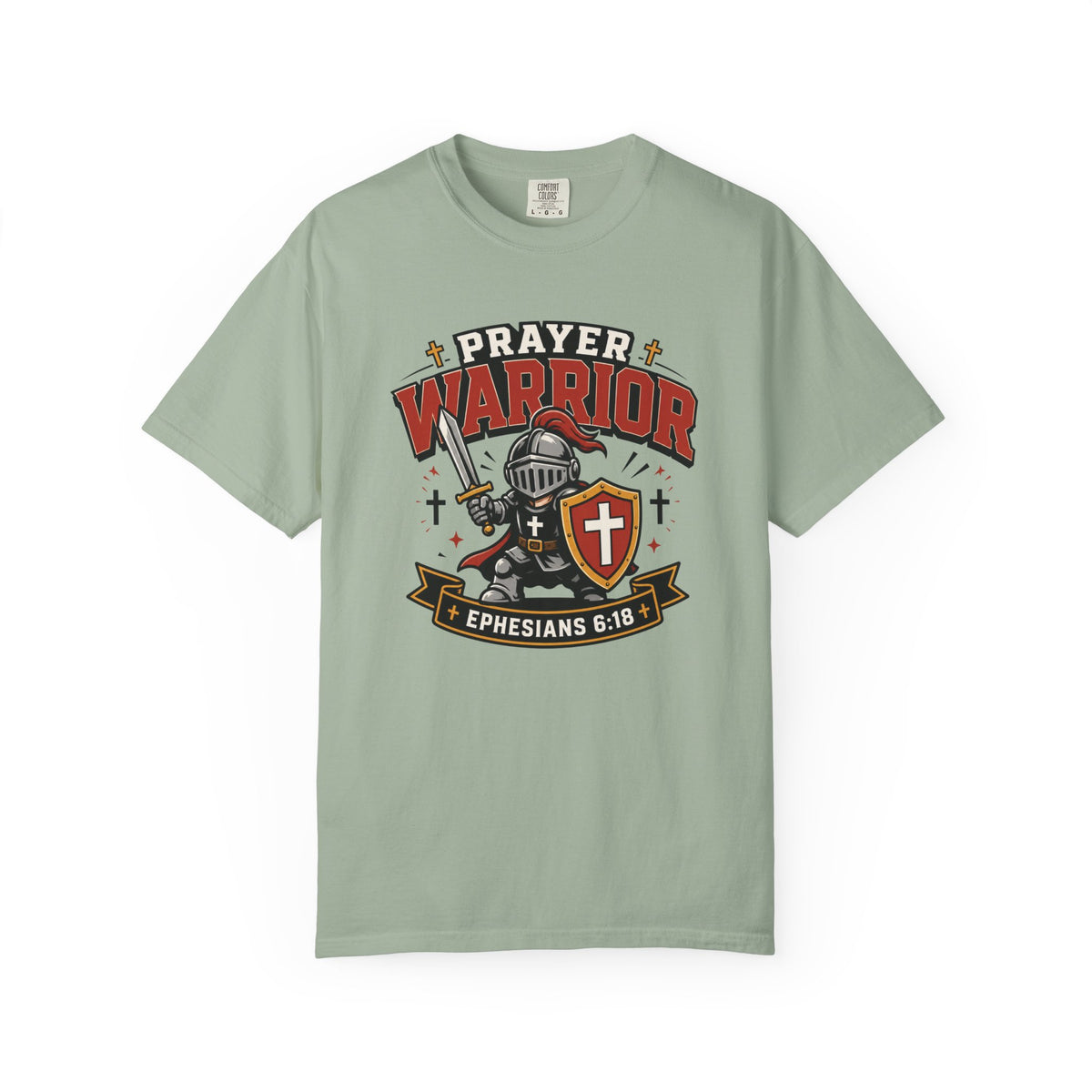 Prayer Warrior Shirt | Christian Knight T-Shirt