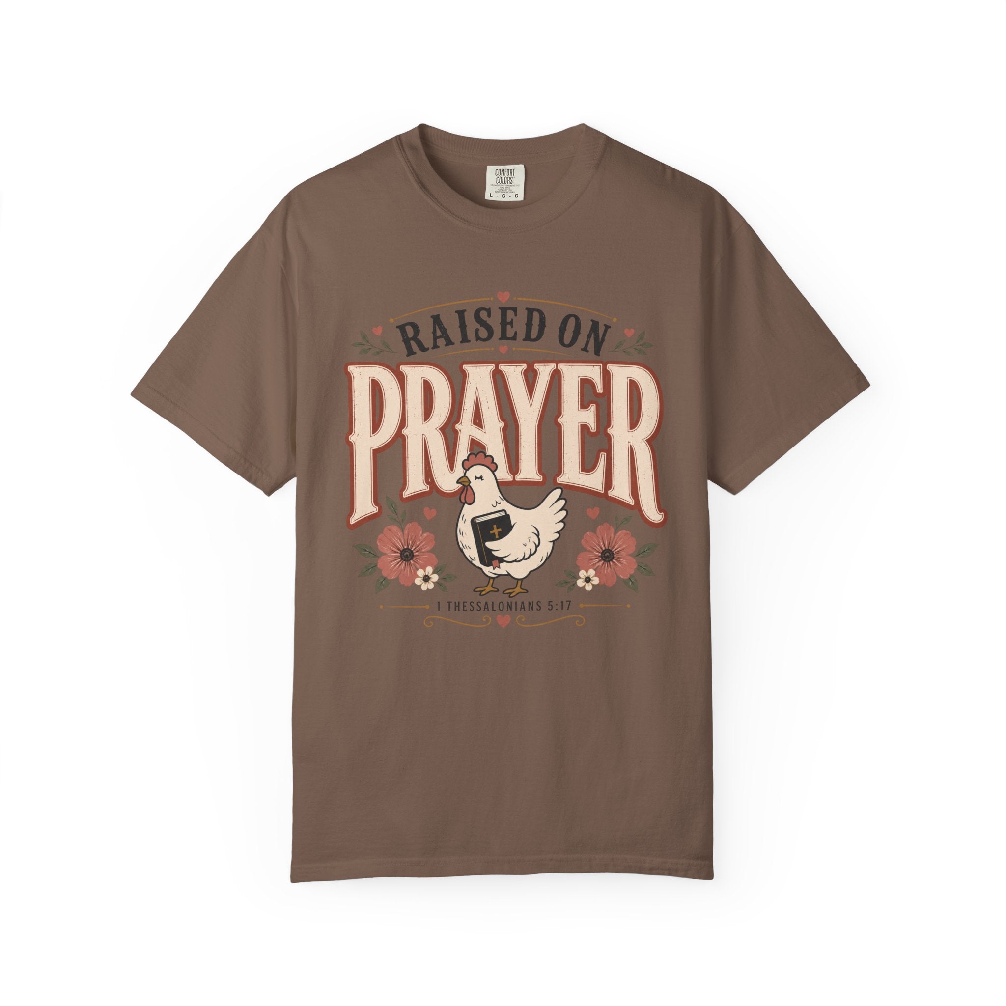 Raised On Prayer - Christian Tee